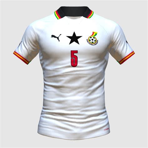 World Cup Ghana Home Fifa Kit Creator Showcase