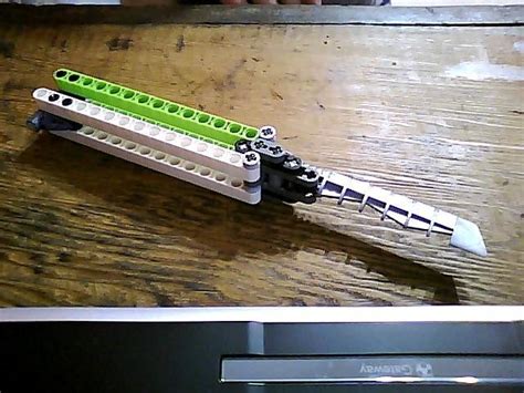 Lego Butterfly Knife Balisong 15 Steps Instructables