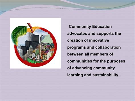 What Is Community Education