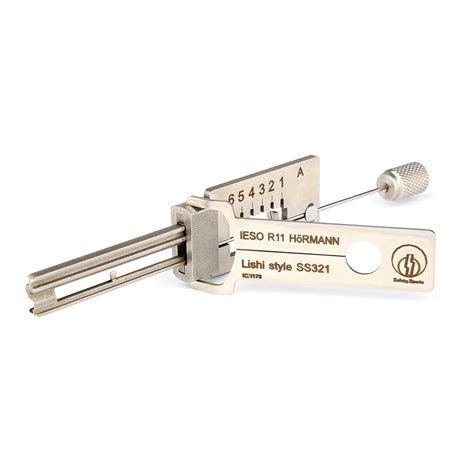 Lishi Style Iseo R Hrmann In Decoder And Pick Goso Lock Picks