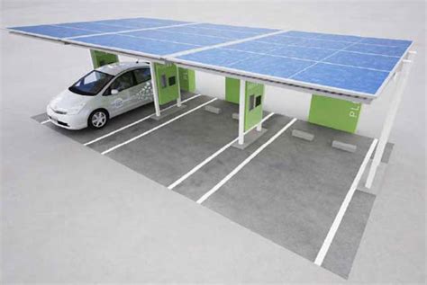 toyota: solar charging stations