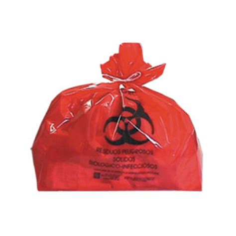 Bolsa Roja Para Residuos Biologico Infecciosos Mod Lro 50 200