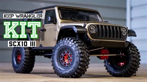 Scx10 Iii Axial Jeep Wrangler Rubicon Jlu Builders Kit Youtube