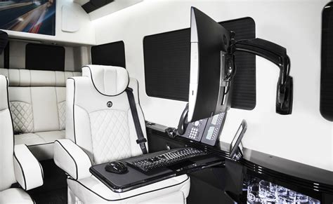 Ultimate Business Man Coach, Custom Interior Mercedes Benz Sprinter Van ...