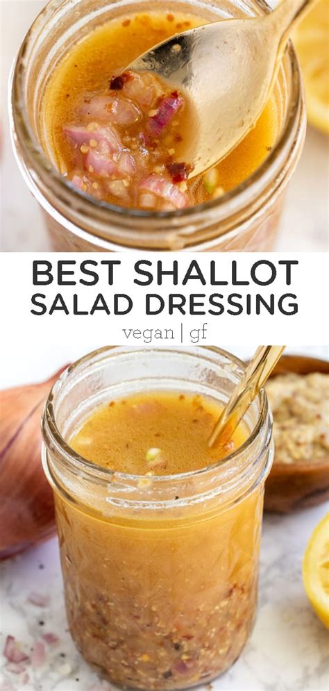 The Best Shallot Dressing Recipe Only 8 Ingredients Simply Quinoa