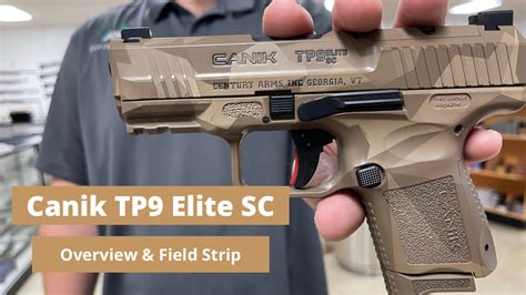 Canik Tp9 Elite Sc 9mm Splinter Camo Edition Overview And Field Strip