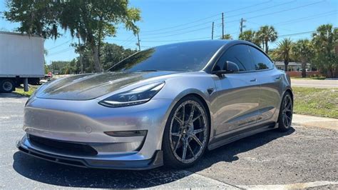 Evm Carbon Fiber Tesla Model 3 Hoods Coaterz