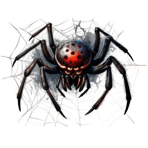 Premium Photo Whimsical Halloween Spider A Spooky Delight In Its Web