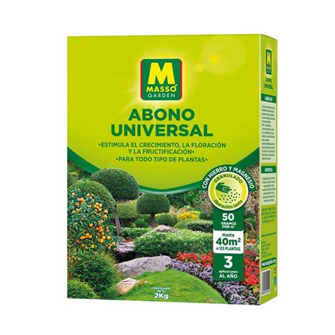 Abono universal 2kg 244022 massó 8424084000336 74782 MASSÓ Leroy Merlin