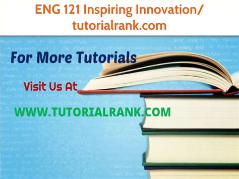 Ppt Eng Inspiring Innovation Tutorialrank Powerpoint