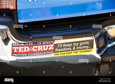 Conservative bumper stickers hi-res stock photography and images - Alamy