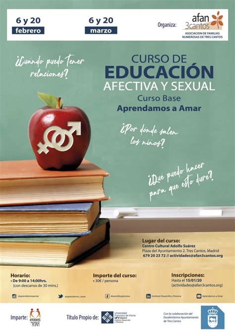 Curso Aprendamos A Amar Sobre Educaci N Afectiva Y Sexual Asociaci N