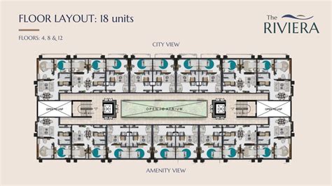 Floor Layout_ 4, 8 & 12 | Land Asia Realty