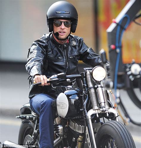 David Coulthard And Jenson Button Take Their Harley Davidsons For A