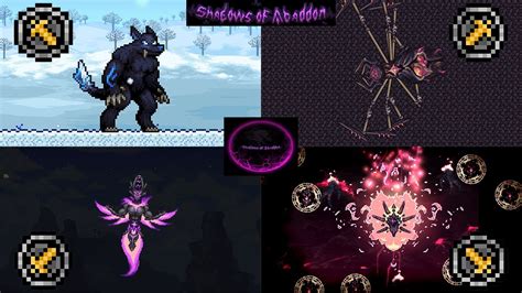 Terraria 1 4 4 9 Shadows Of Abaddon Mod Melee Class VS All Bosses