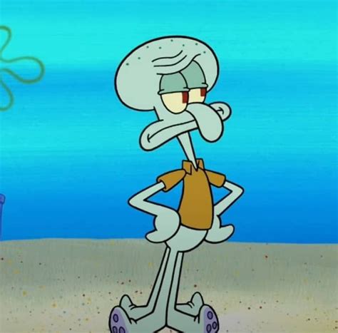 Squidward Tentacles Squidward Spongebob