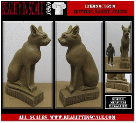 Egyptian Bastet Statue - Reality in Scale