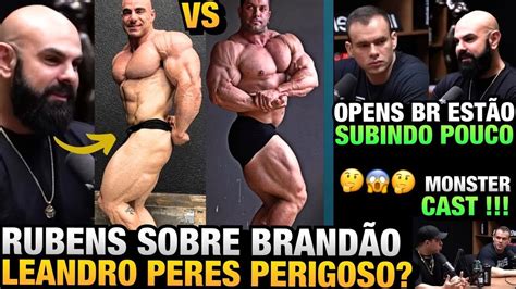 RUBENS DECEPCIONADO OPENS BR BRANDÃO E PERES CITADOS E COMPARADOS