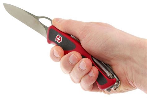 Victorinox Rangergrip Rood Zwart Mc Zwitsers Zakmes