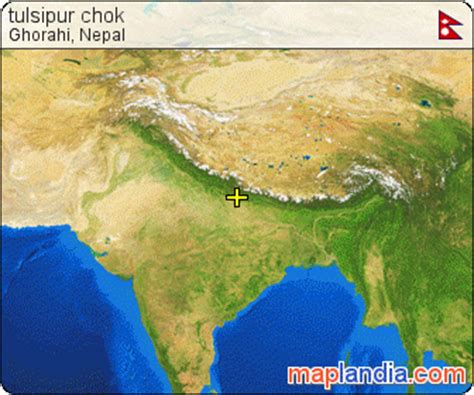 tulsipur chok | Ghorahi Google Satellite Map