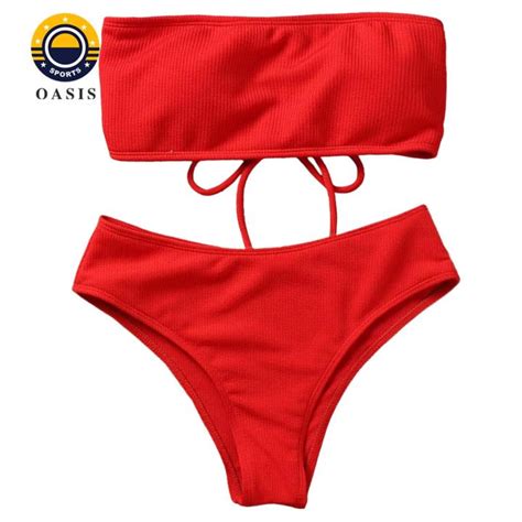 Oasis Bikini Swimsuit Elastic Summer Swimwear Bra Briefs Bikini Set Daraz Lk