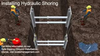 Aluminum Hydraulic Shoring Installation TrenchTech, Trench, 45% OFF