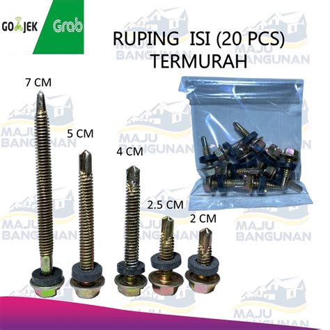 Jual Baut Roofing Harga Pcs Sekrup Roofing Baut Kanal Baut Baja