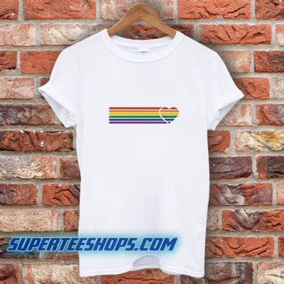 Gay Pride Rainbow Colour T Shirt Superteeshops