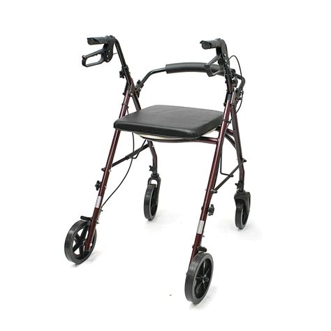 Free2Go Mobility Rollator Travel Walking Aid And Raised Toilet Seat