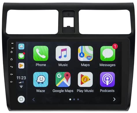 Autoradio Tactile GPS Android Et Carplay Sans Fil Suzuki Swift