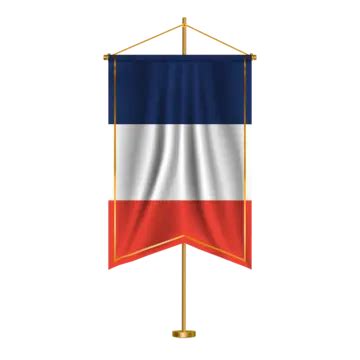 Ilustração 3d Da Bandeira Nacional Da França Vetor PNG França