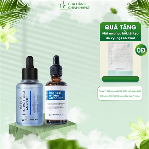 Serum căng bóng da Kyung Lab HA PLUS tinh chất cấp nước HA B5 HYDRA