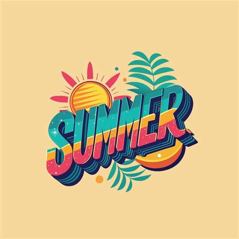 Premium Vector Hello Summer Illustration And Cartoon Vector Palm Trees