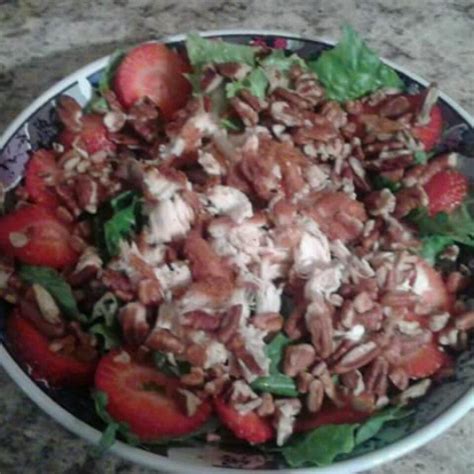 Grilled Chicken Salad With Seasonal Fruit Recipe Allrecipes