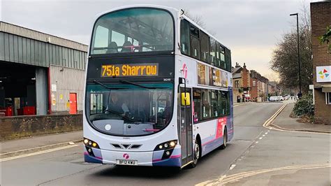 First Bus Sheffield X First Leeds Arriving At Sheffield Olive