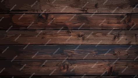 Premium Vector | Dark wooden texture Wooden panels