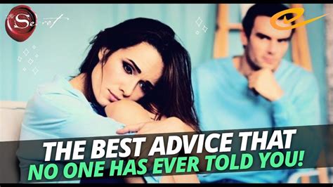 The Best Relationship Advice No One Ever Told You Youtube