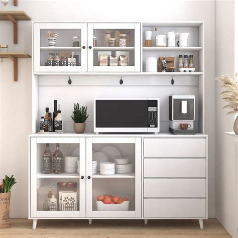 Kitchen Pantry Storage Cabinet Large Kitchen Hutch Cabinet