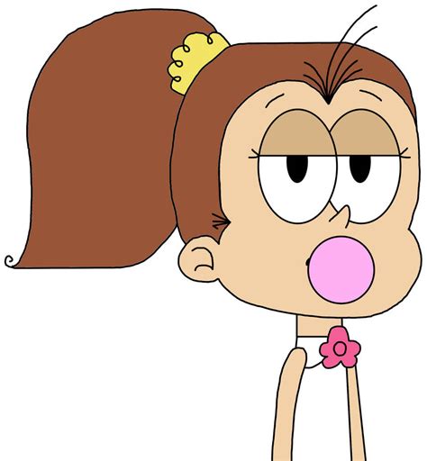 Luan Loud Blowing A Bubble Gum By Nicholasvinhchaule95 On Deviantart