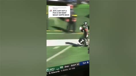 Mac Jones Pick Six But It Was Roughing The Passer For The New York Jets