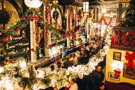 Weihnachtsrestaurants In Nyc Mit Festlicher Dekoration