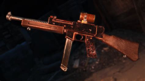 Lunar Fallout Overhaul Homemade Smg At Fallout 4 Nexus Mods And Community