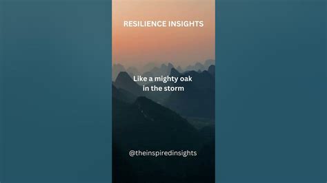 Use The Extraordinary Power Of Resilience In The Face Of Adversity