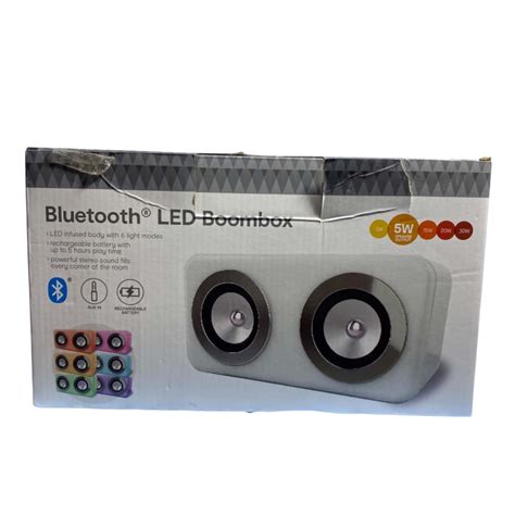 Bluetooth LED Boombox(s)