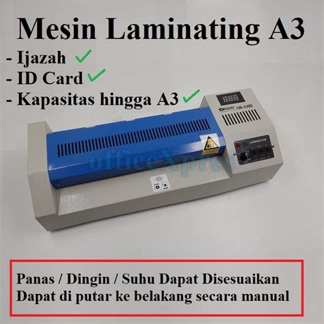 Jual Mesin Laminating Or D Laminating A Mesin Laminating