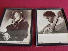 13 autographed photos of Musicians - Burgess Auctions LLC