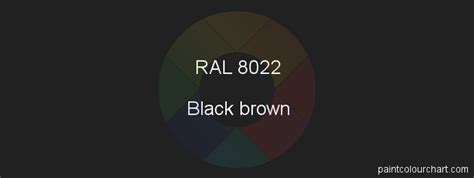 RAL 8022 : Painting RAL 8022 (Black brown) | PaintColourChart.com