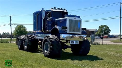 1986 Peterbilt 6x6 Lifted Semi King Of The Road Monster Truck Revived