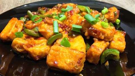 Paneer Manchurian Chilli Paneer Recipe Paneer Manchurian Dry Indo