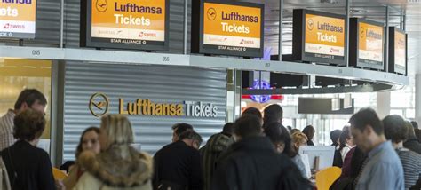 Lufthansa Cancela 876 Vuelos Mañana Por La Huelga De Pilotos